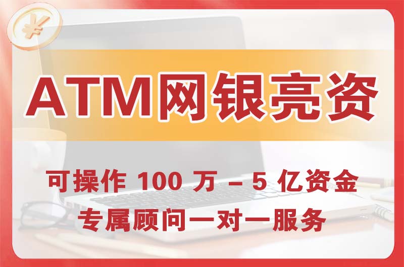 浦东ATM机、网银亮资显账