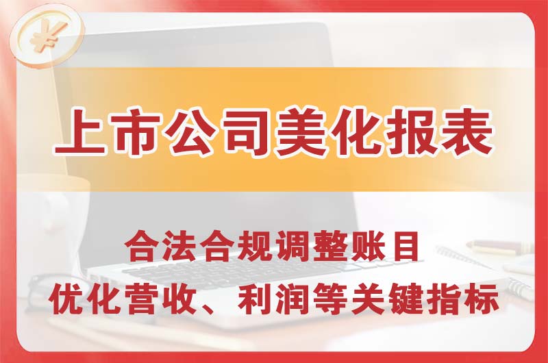 浦东上市公司美化报表